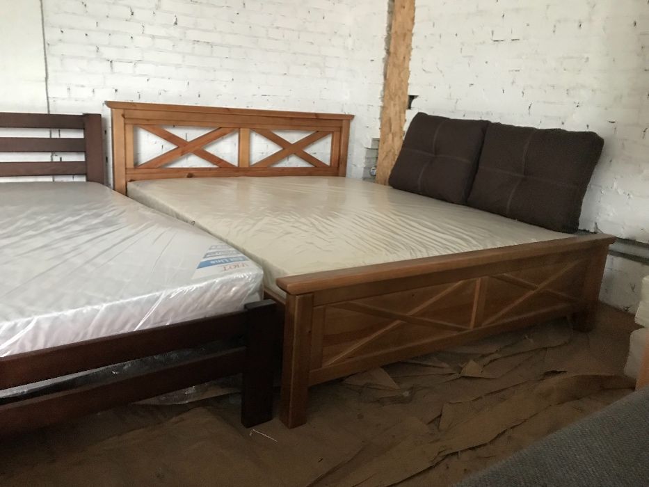 АКЦІЯ! Ліжко. Склад ліжок. Ліжко дерев‘яне під ортопедичний матрац