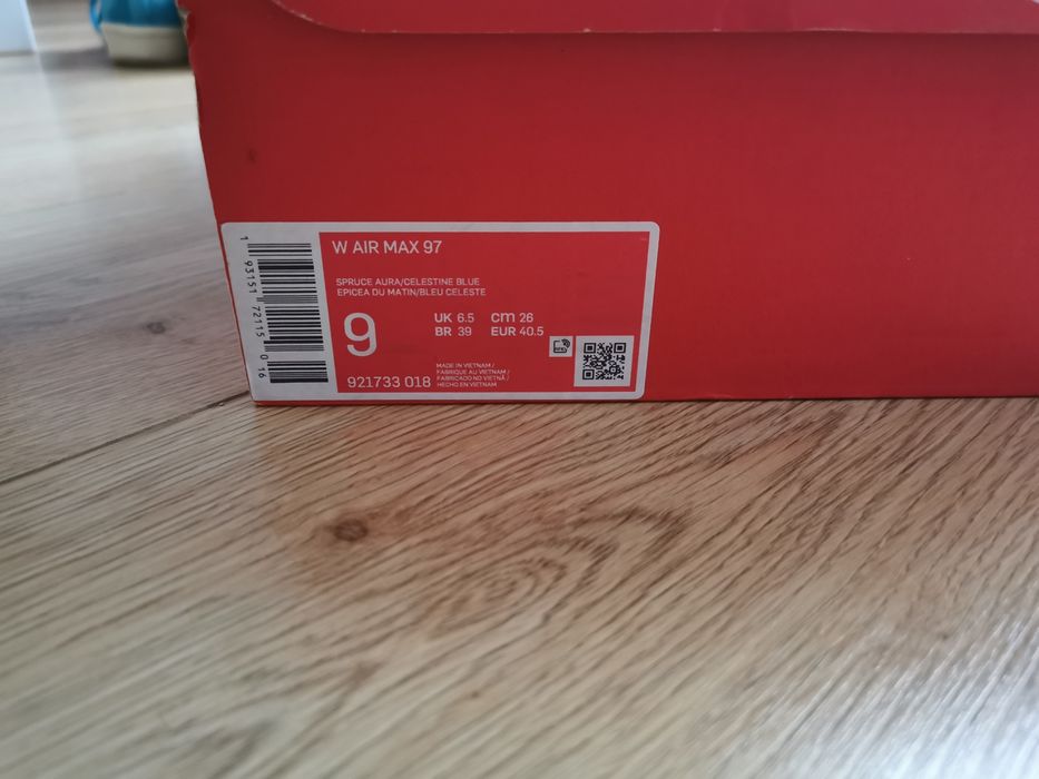 Buty sportowe Nike Air Max 97 r. 40,5