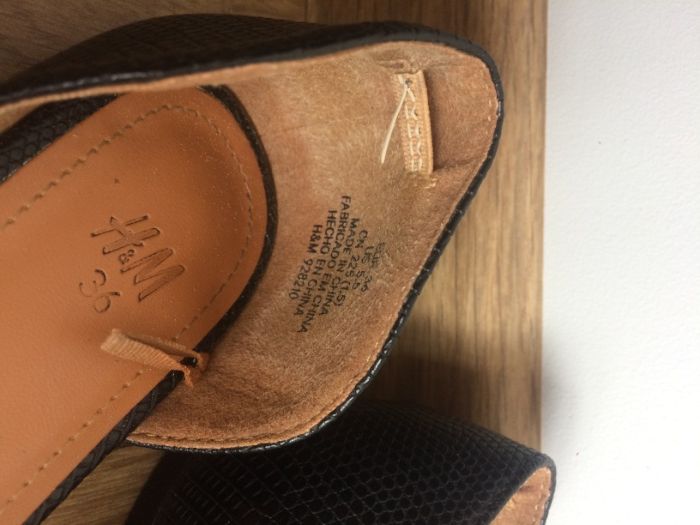 H&M baleriny czarne rozm. 36, 30 PLN