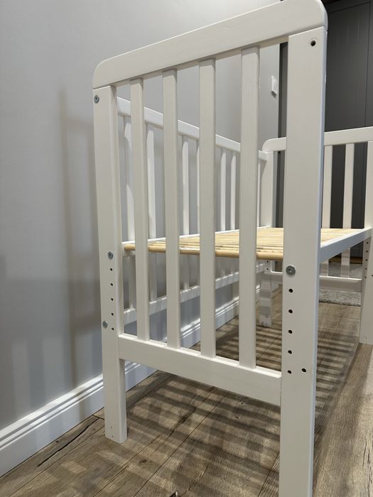 Woodies side crib łóżeczko niemowlece / dostawka