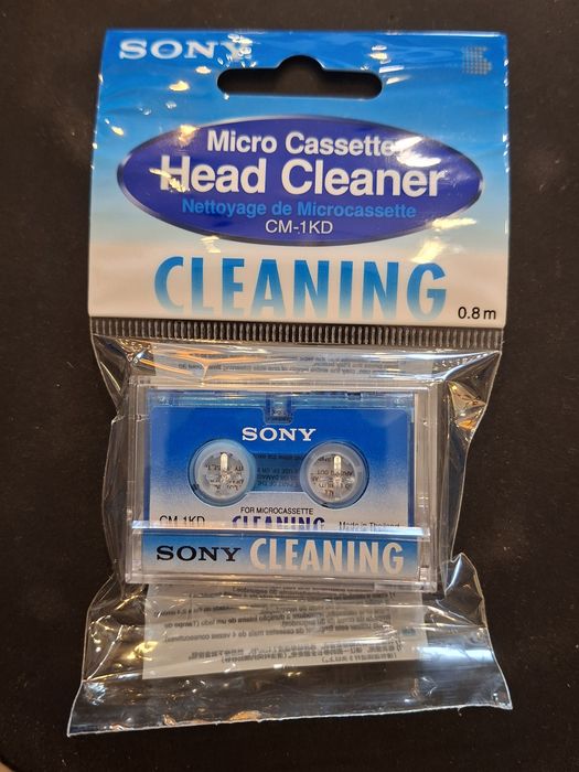 Micro cassete de limpeza Sony CM-1KD seladas