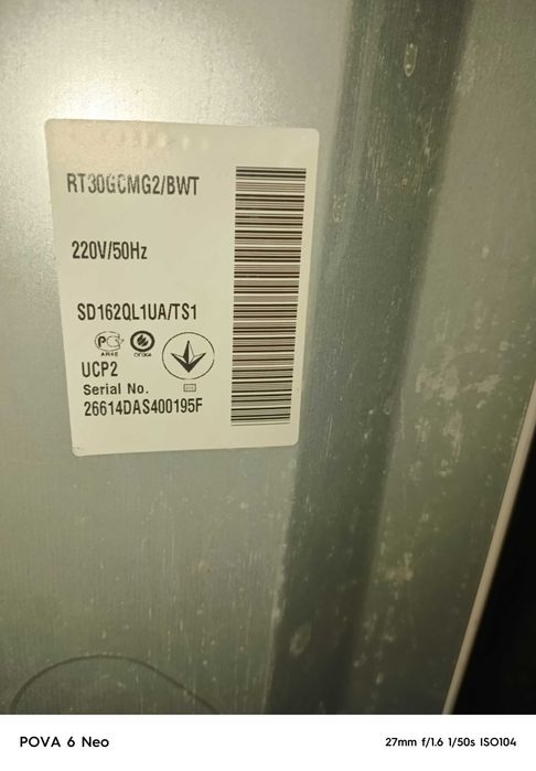 холодильник samsung rt30gcmg2/bwt