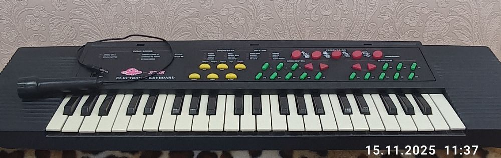 Дитячий Електронний синтезатор Canto-3738 Іграшок Пианино піаніно