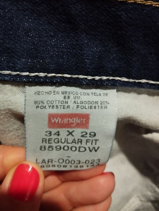Джинсы Wrangler/оригинал. р.34/29
