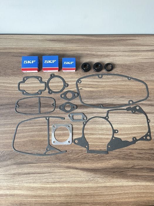NOWY KOMPLET łożyska SKF uszczelniacze uszczelki WSK 175 SHL M17