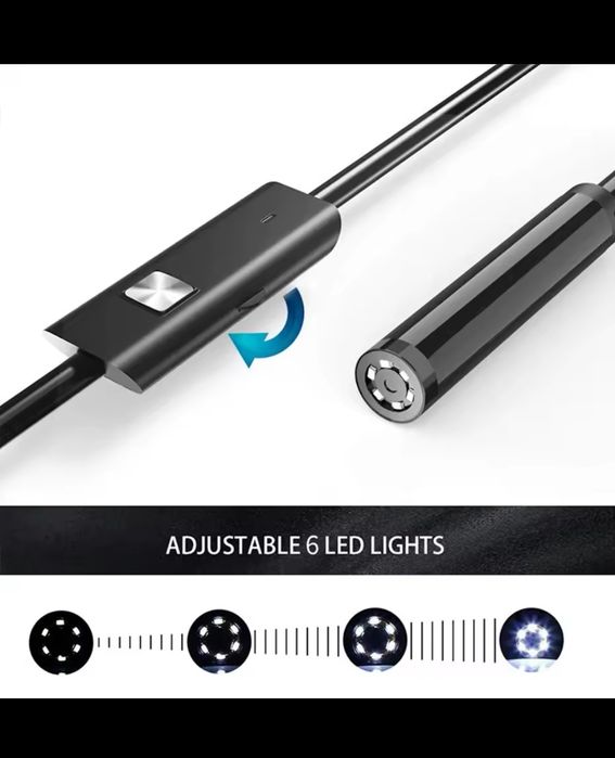 Endoskop/boroskop kamera microUSB do telefonu z Android, PC Windows