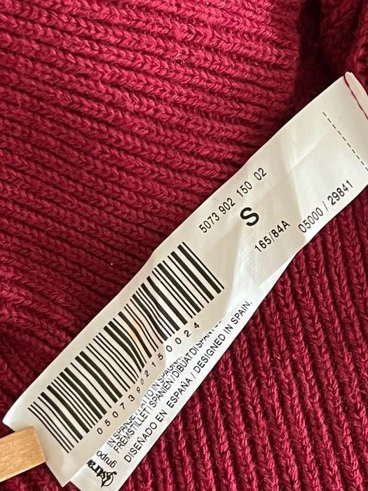 Camisola Túnica Stradivarius Bordô