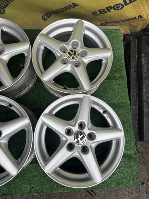 Диски титани 5:112r15 Volkswagen,Audi,Skoda комплект б/у склад