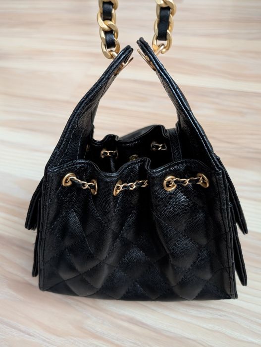Сумочка Chanel натуральна шкіра довжина 20 см