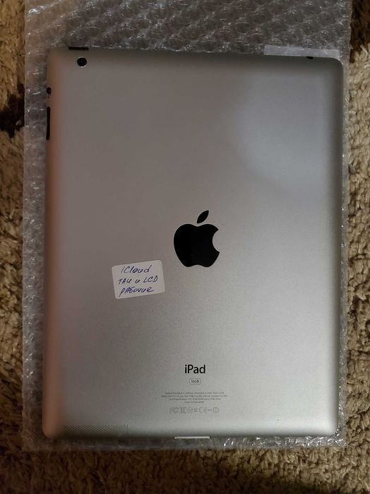 Ipad 3 / 4 (весь цілий у відм. стані  iCloud  Lock) A1416