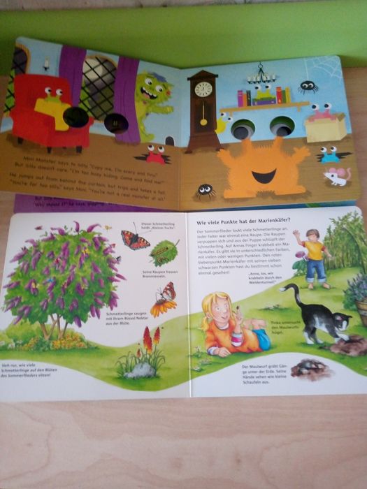 Книги дитячі на англійській мові 2 штуки.