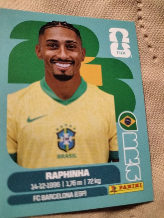 Cromo FIFA COPA 2026 Raphinha BR