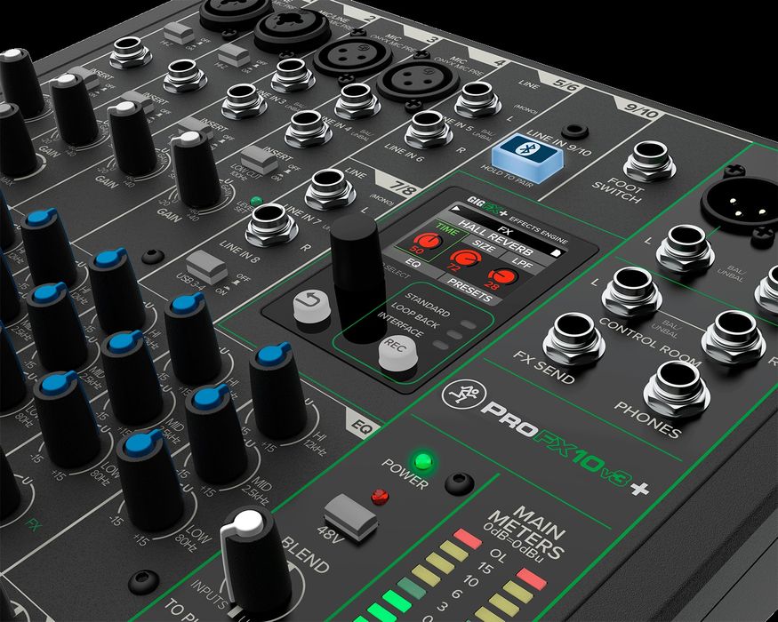 Mesa Mackie Profx10v3+ (NOVO) USB Bluetooth