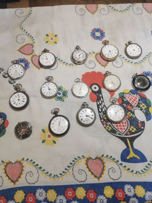 Relógio de bolso vários