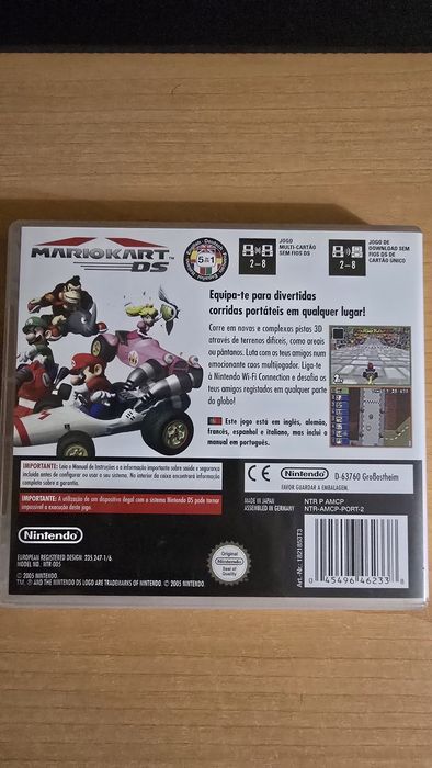 Mario Kart DS – Completo com Caixa e Manuais