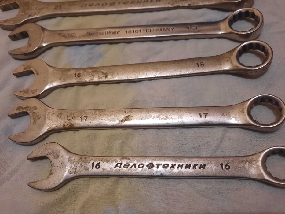 Набор ключей рожково-накидных «Дело Техники» 20шт, размер 6-32