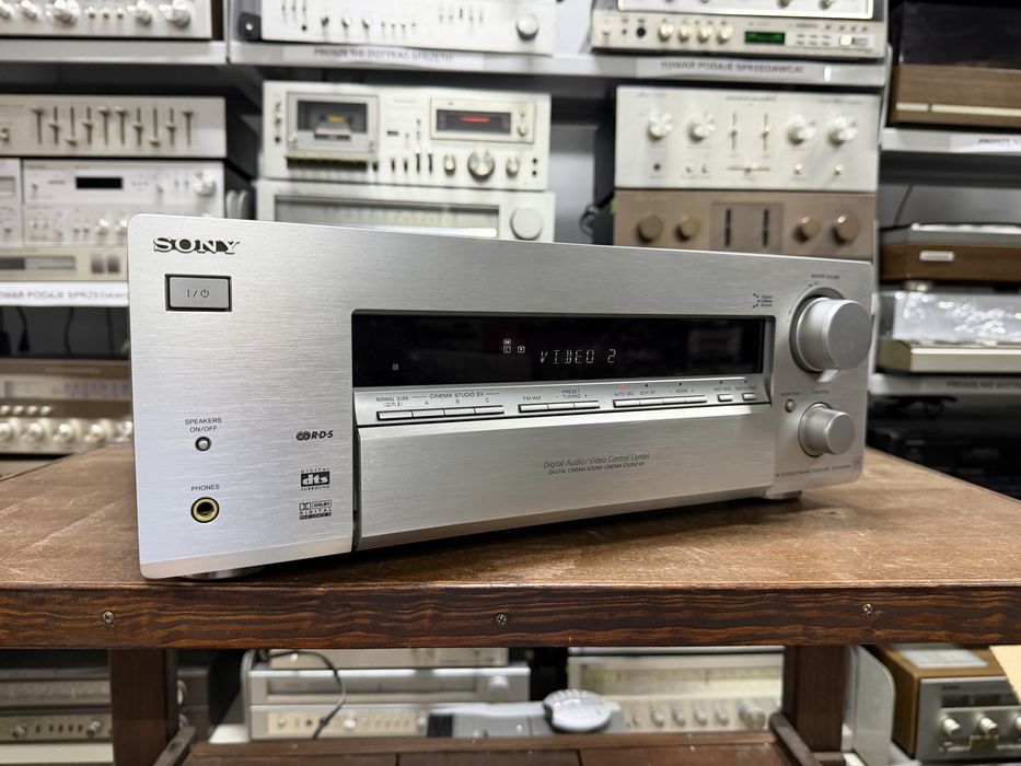 ‼️ Sony STR-DB780QS – Amplituner Kina Domowego 7.1 z Dekoderami Dolby Digital EX/DTS-ES i Wejściami Cyfrowymi | Audio Room