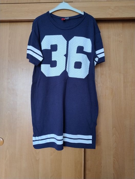 Koszulka granatowa z nadrukiem