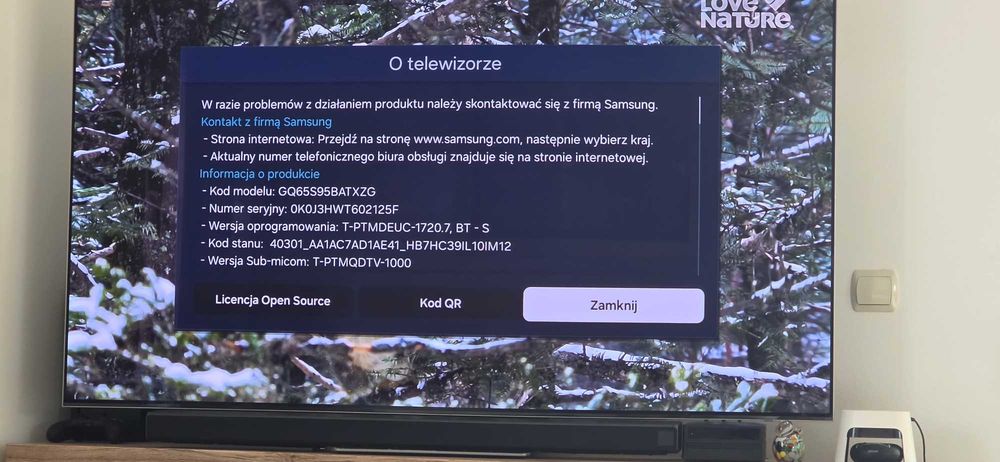66375724Samsung Telewizor OLED GQ65S95BATXZG, zintegrowany Alexa, Dolby Atmos, design "LaserSlim", procesor Neural Quantum 4K, Smart TV, 65 cali 0
