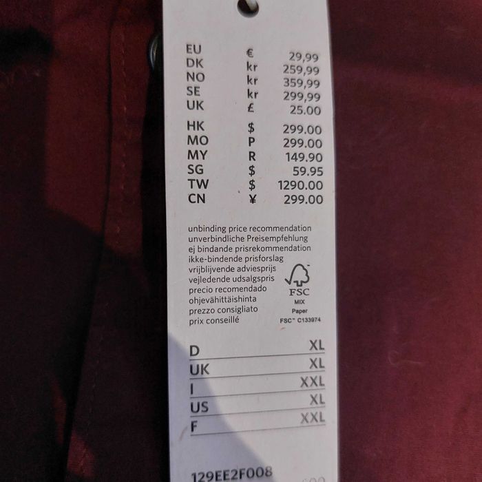 nowa koszula męska ESPRIT XL