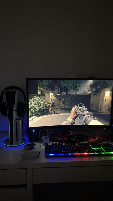 PlayStation 5 + Monitor Gaming Aoc U27g4r (27" 4k Uhd 160hz/Fhd 320hz G-Sync)