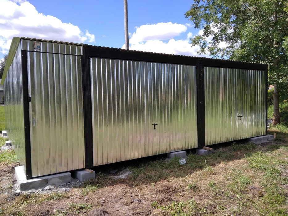 Garaż blaszany 4x5 Blaszaki Magazyny Schowki