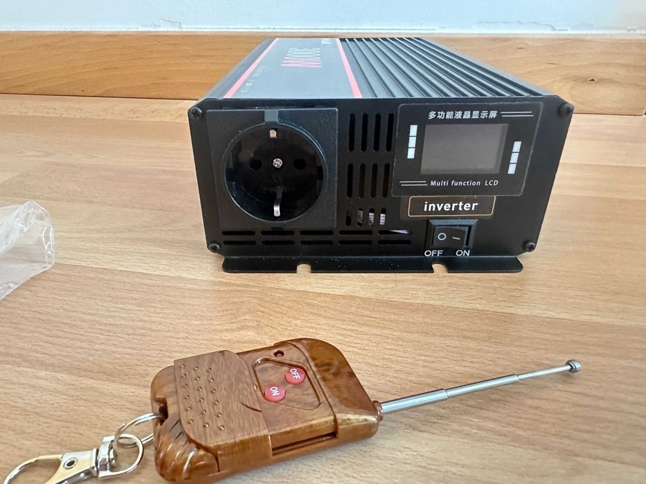[NEW] Inverter/Converter • 1500W/3000W • Pure Sine Wave • Remote Control • EU64284592676611124