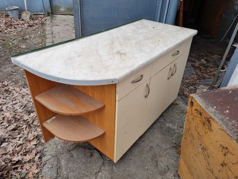 кухонный нижний модуль со столешницей