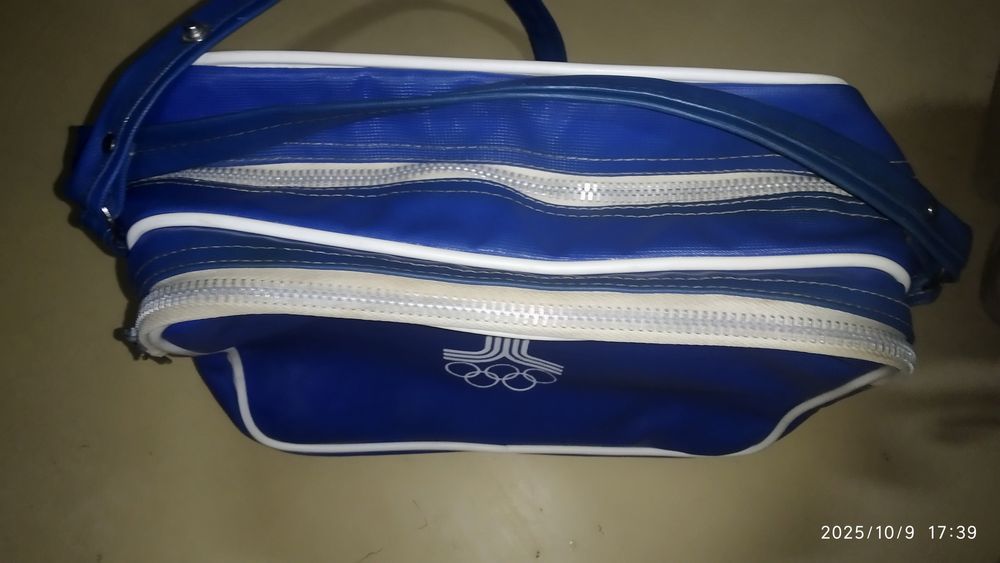 Сумка наплічна, спортивная, винтажная, Олимпиада 80