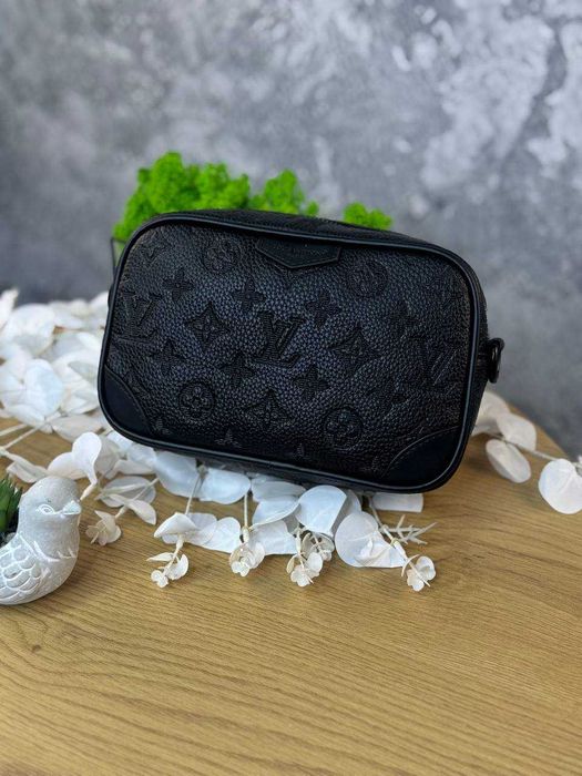 Сумка від Louis Vuitton чоловіча чорна // Барсетка Louis Vuitton