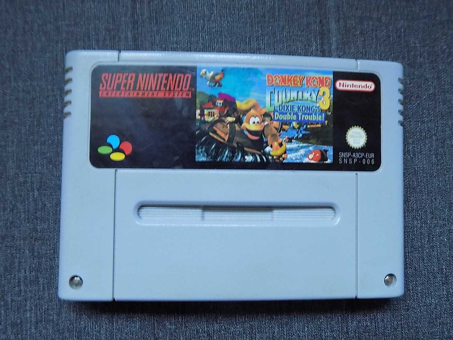 Donkey Kong Country 3 +manual Super Nintendo Entertainment System SNES