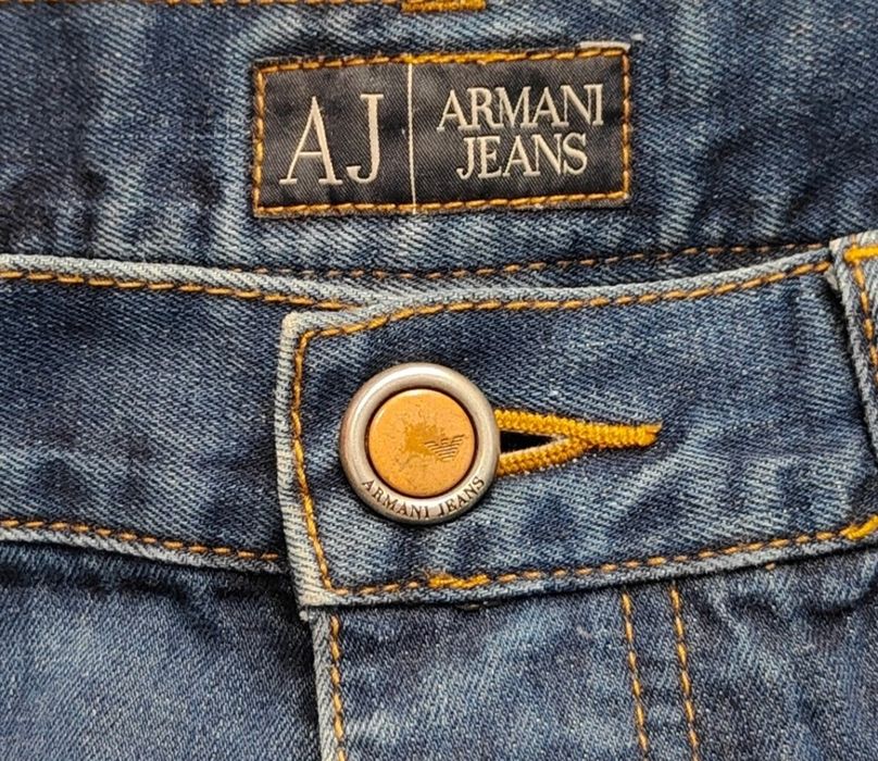 Wr) ARMANI JEANS oryginalne spodnie jeansowe Roz.30