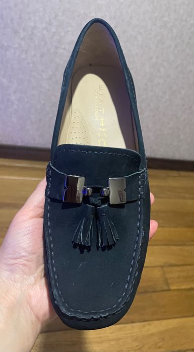 Женские мокасины Geox из натуральной замши