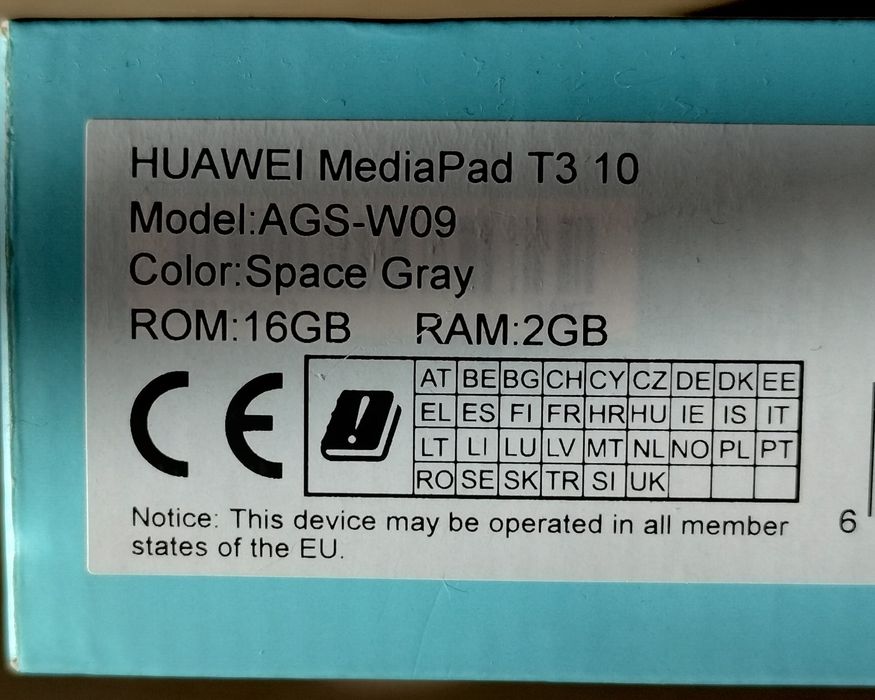 Huawei Mediapad T3 10 + etui
