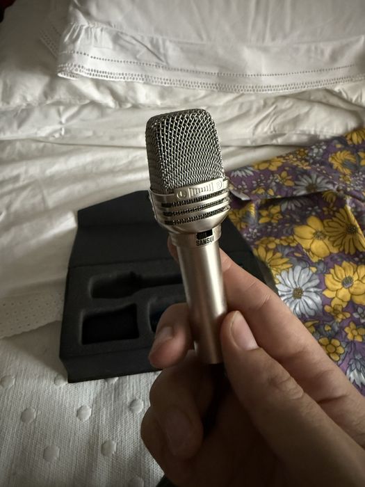 Microfone Sansui Em-5 stereo