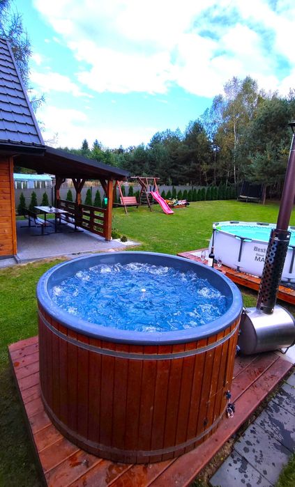 Domek z Jacuzzi WOLNY NA FERIE całoroczny bania
