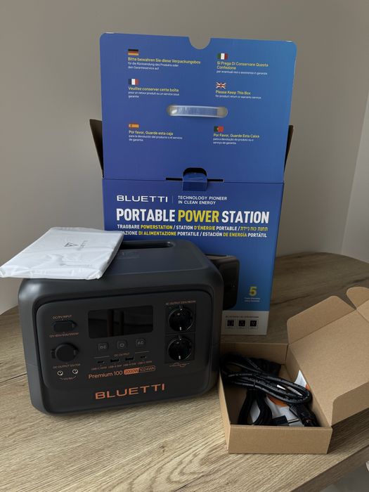 Нова! Зарядна станція BLUETTI PREMIUM 100 - 1024Wh/2000W. Гарантія!