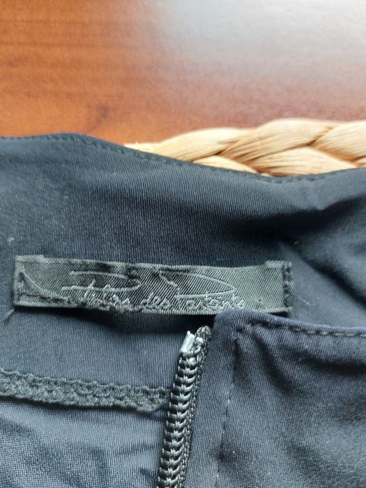 Żakiet czarny na zamek