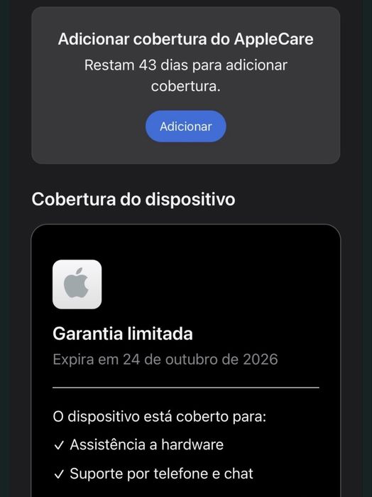 MacBook Air 2025 M4 13" 512gb c/ garantia