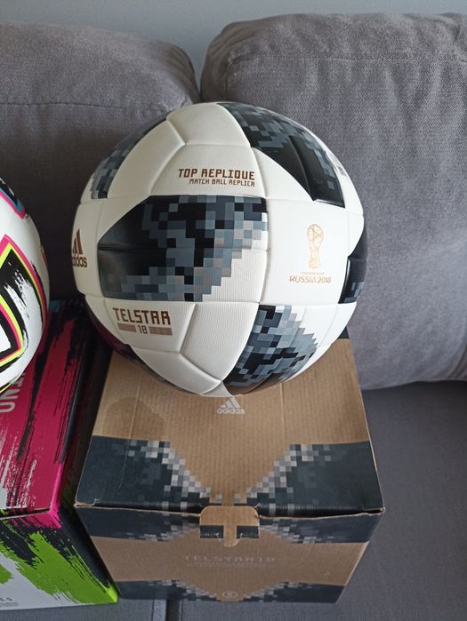 Trzy piłki adidas