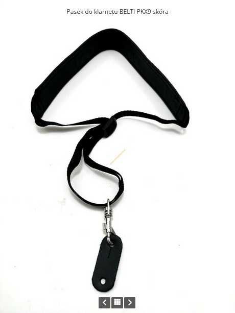 Pasek do klarnetu BELTI PKX9 skóra