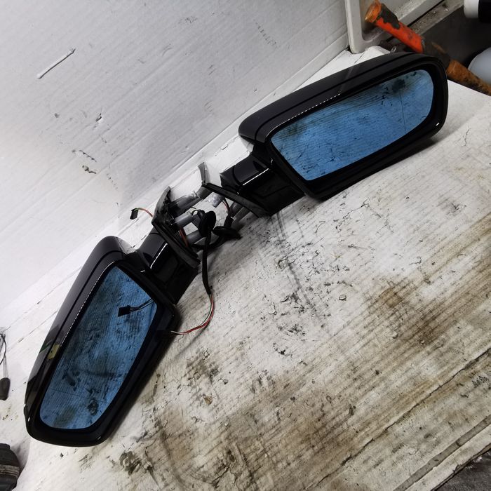 Lusterko Prawe zewnętrzne BMW E60/E61 Carbonschwarz! Prawe UK M-Pakiet