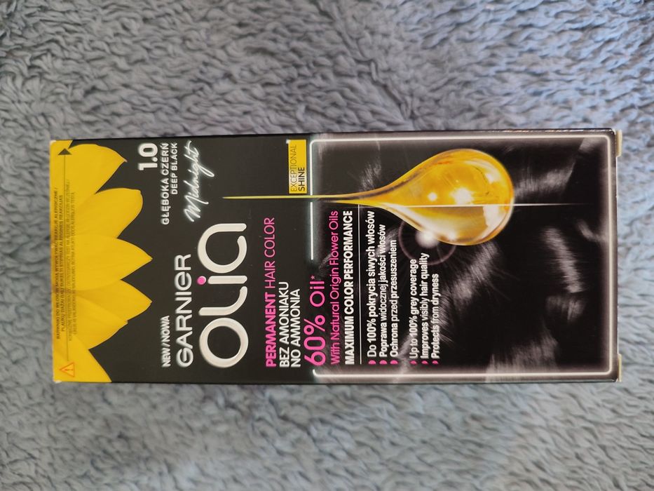 Фарба для волосся Garnier Deep black