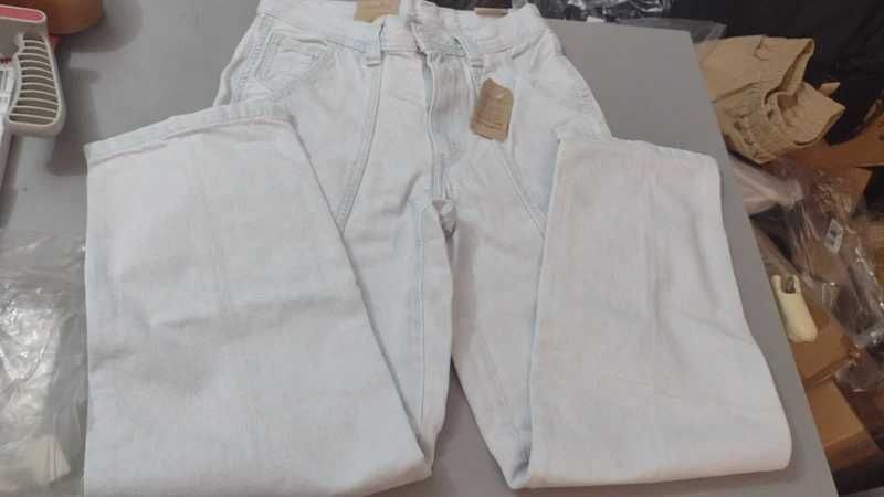 jasne jeansy levi's '94 baggy błękitne szerokie nogawki