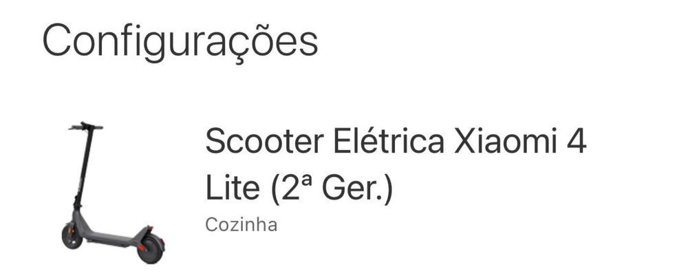 Patinete (Scooter Elétrica Xiaomi 4 lite 2 geração)