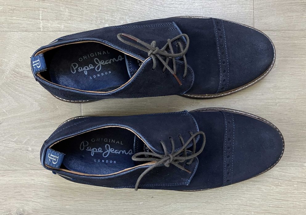 Buty PEPE JEANS - Stephen Classic PMS10081 Marine 585 roz. 43