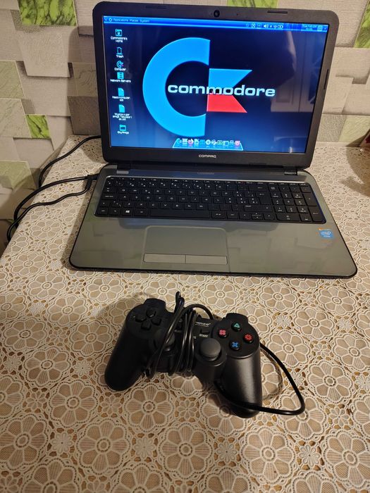 Compaq 15-s005sz - z najnowszym systemem CommodoreOs,emulatorami retro