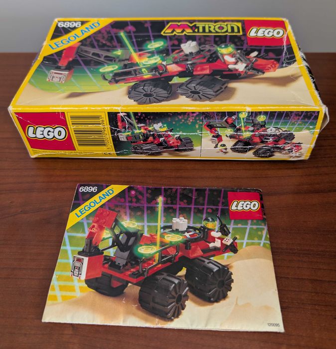 Lego 6896 Kosmiczny Pojazd Kołowy z Pudełkiem