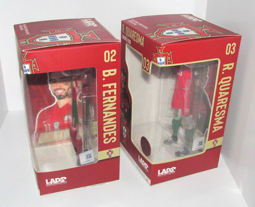 Figuras Bruno Fernandes + R.Quaresma Lads Collectibles