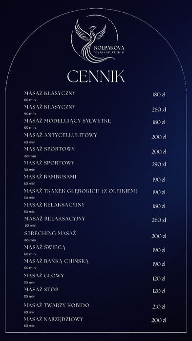 Masaż Wrocław, Klasyczny, Relaksacyjny, Sportowy, Antycellulitowy.